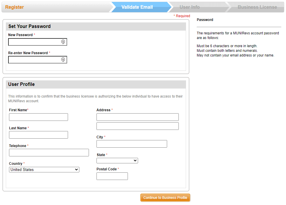 7 GovOS Continue to Business Profile Image