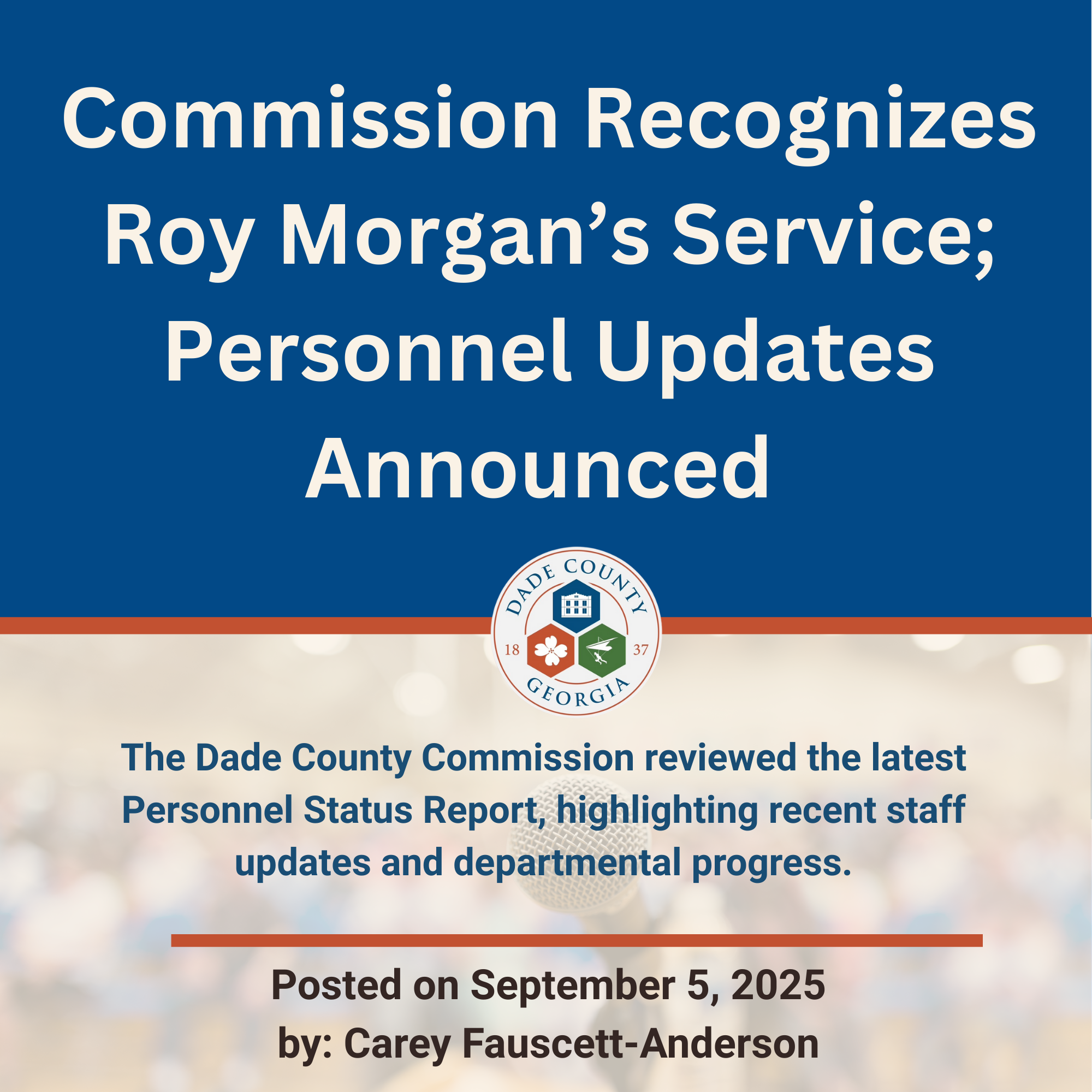 Recognition of Roy Morgan